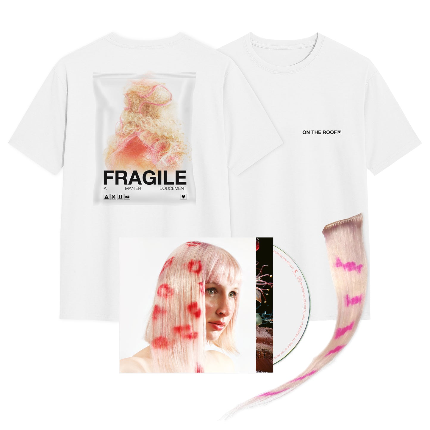 Alice on the roof - Alice (Pack collector CD + T-shirt + mèche unique)