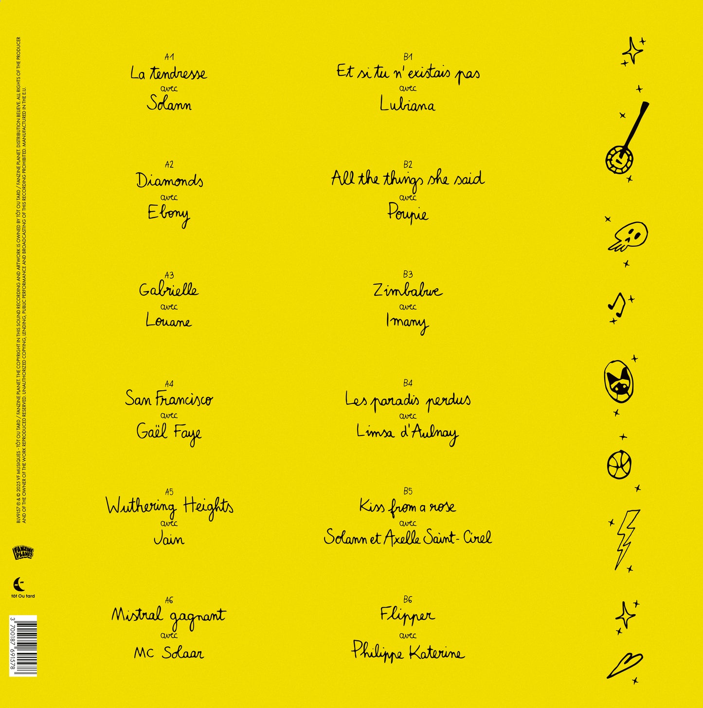 PRÉCOMMANDE Waxx – Étincelle 2 (vinyle édition limitée "Pénélope Bagieu")