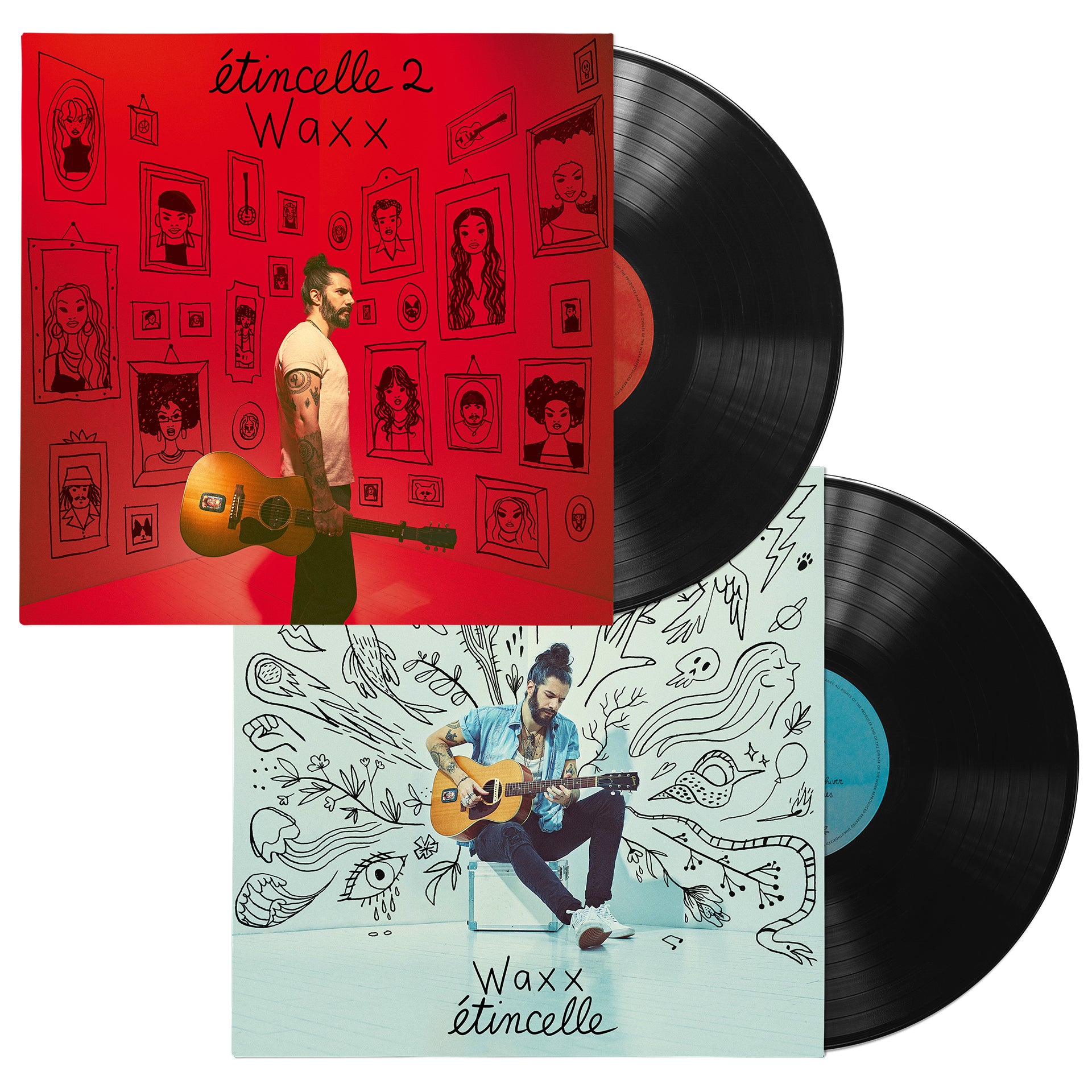 Waxx – Pack vinyles "Étincelle" + "Étincelle 2"