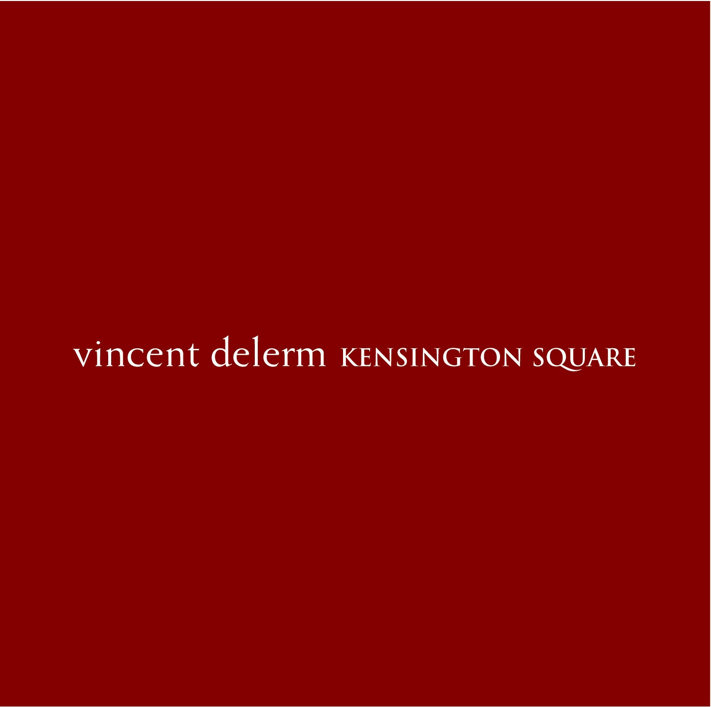 Vincent Delerm "Kensington square" (CD)