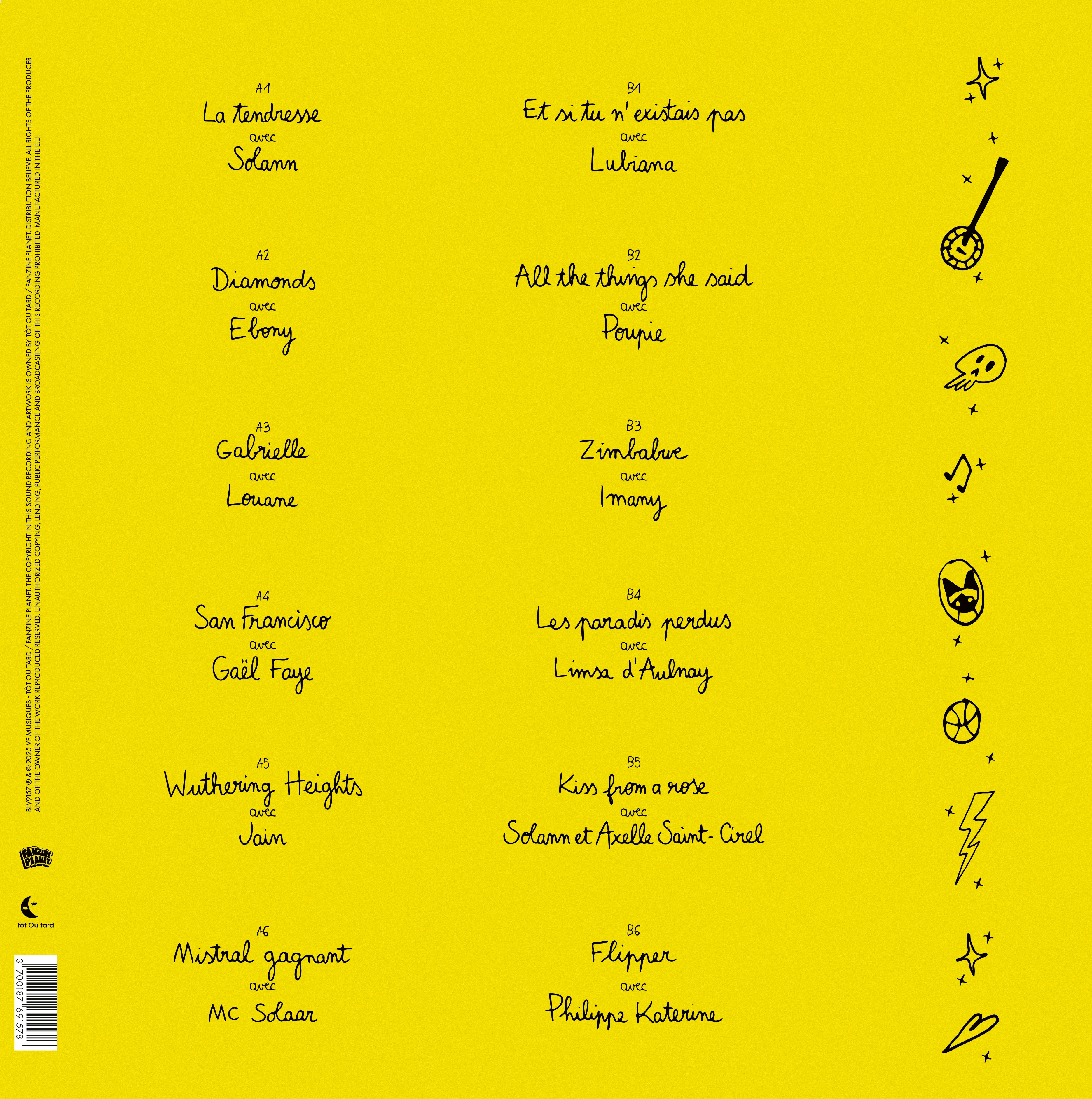 Waxx – Étincelle 2 (vinyle édition limitée "Pénélope Bagieu")