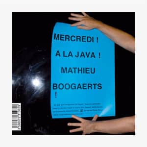 Mathieu Boogaerts - "MERCREDI ! À LA JAVA!"